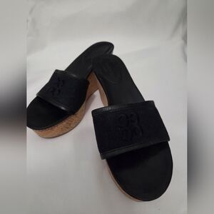 Coach Slide Sandals Color Black